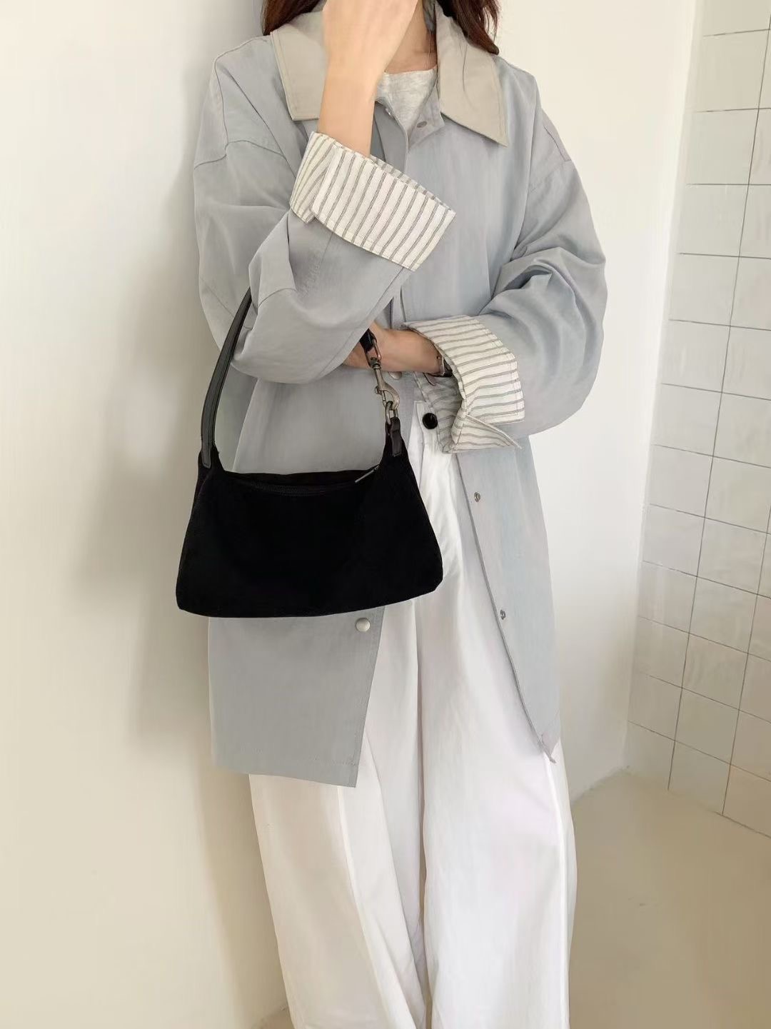 ORANGE-오렌지-OT東大門㊣直郵女士新品職業手拿包腋下包ORANGE手拿包/腋下包圖色1