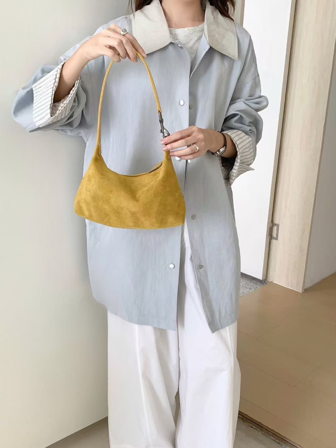 ORANGE-오렌지-OT東大門㊣直郵女士新品職業手拿包腋下包ORANGE手拿包/腋下包圖色4