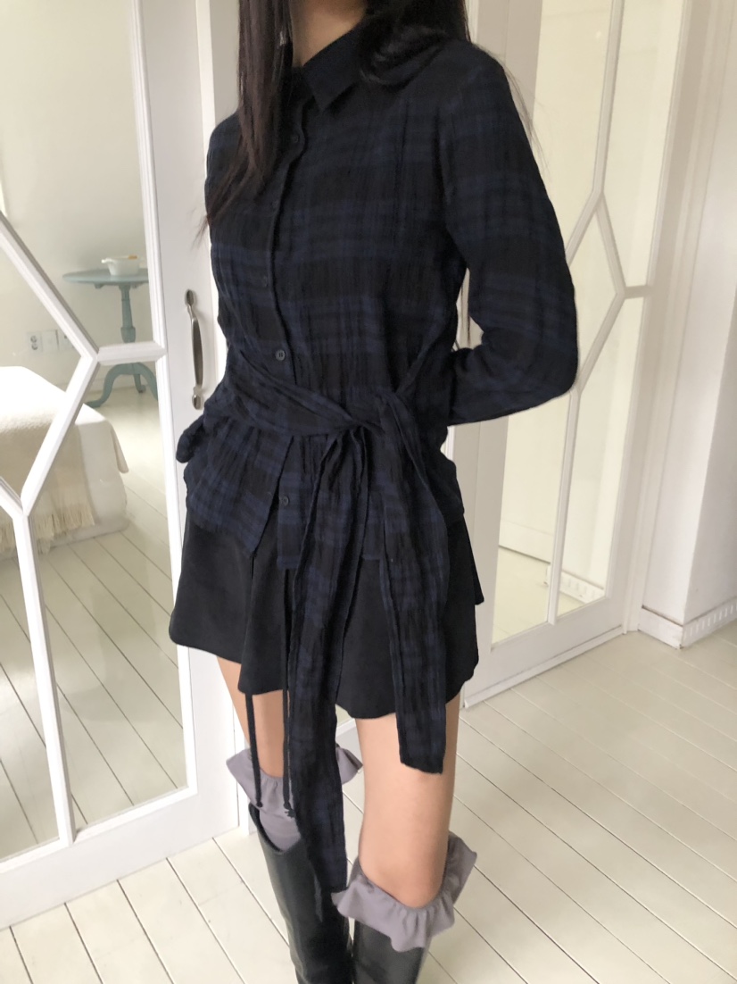 FLASH東大門㊣代購女士新款休閑職業人氣真品襯衫蕾絲衫網眼FLASH襯衫/蕾絲衫