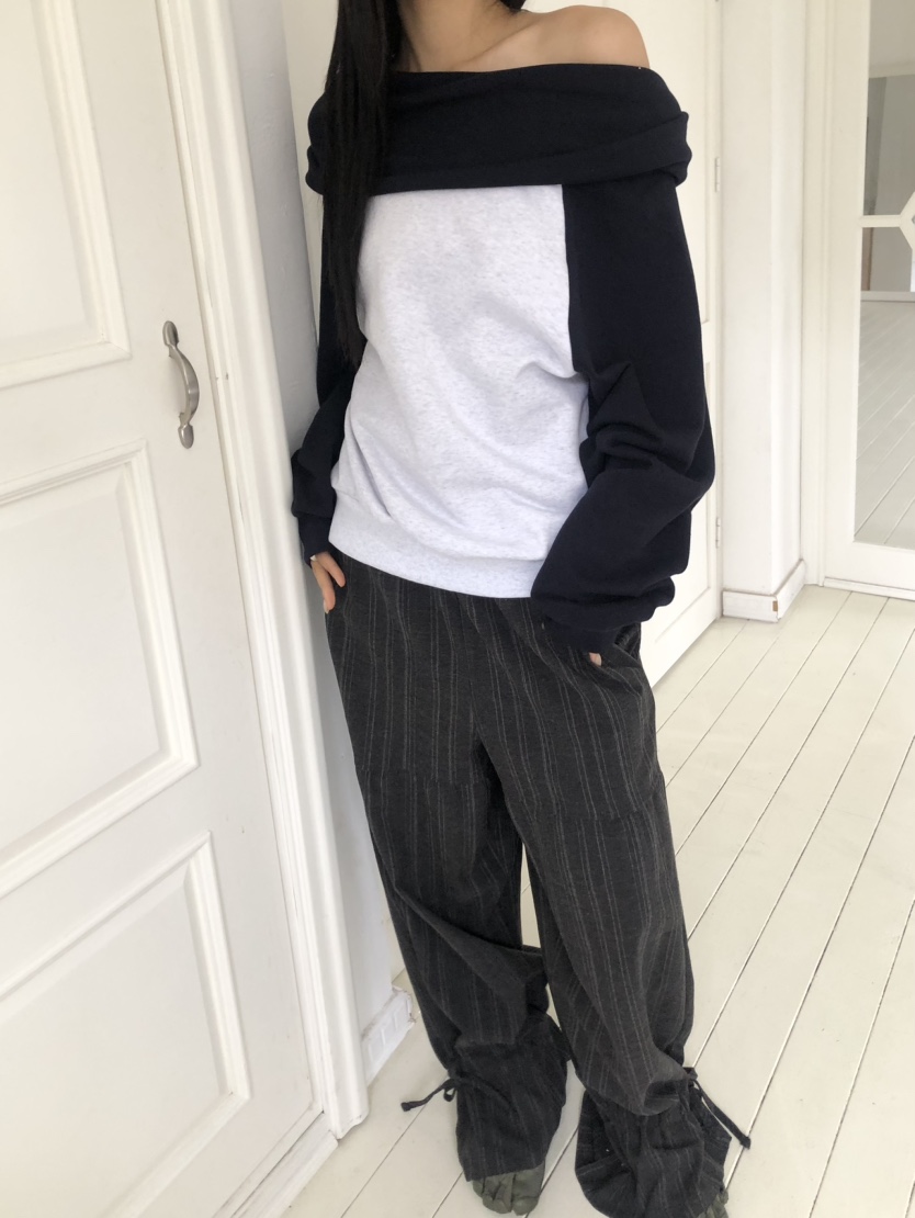 FLASH韓國直郵㊣女士新品人氣休閑推薦25秋冬職業休閑褲寬松FLASH休閑褲