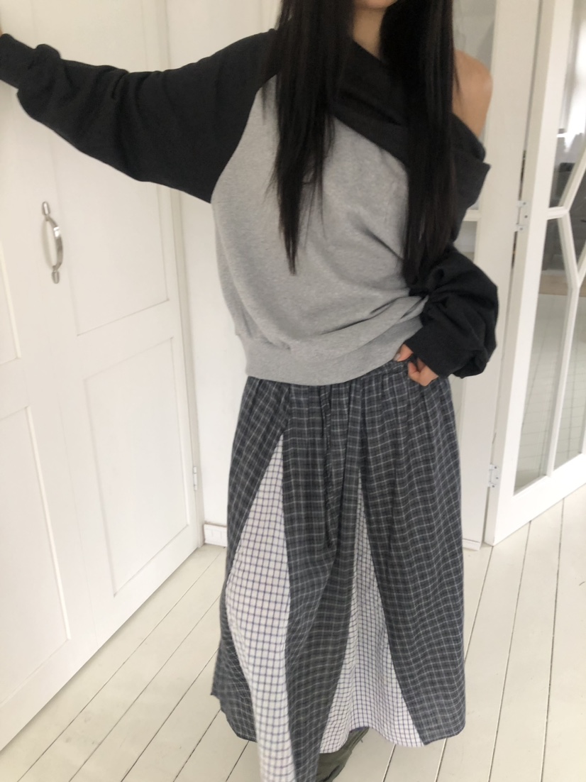 FLASH東大門㊣代購女裝新款時尚25秋冬職業推薦休閑真品衛衣FLASH衛衣圖色2