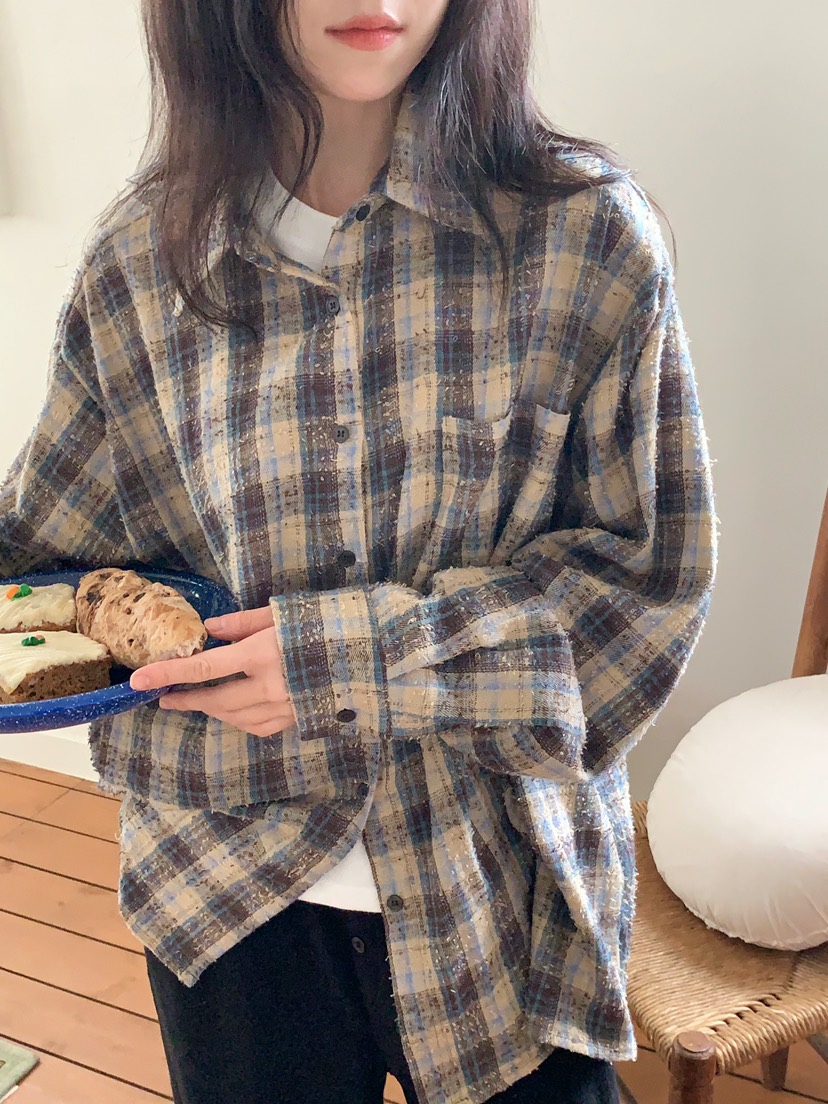 BEFORE SUNRISE韓國代購㊣女士新品25秋冬人氣職業襯衫蕾絲衫BEFORE SUNRISE襯衫/蕾絲衫
