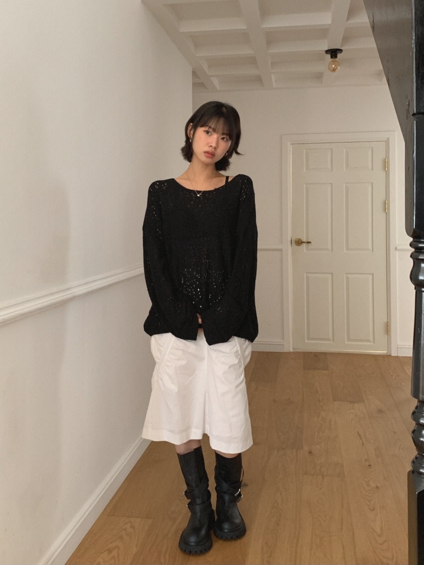 MOSMOS東大門㊣代購女士新品推薦時尚人氣職業熱賣真品針織衫MOSMOS針織衫