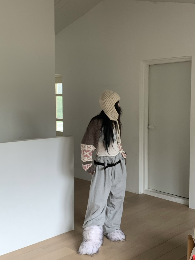 VIRKIN東大門㊣代購女士新品人氣推薦針織衫手工針織兩面可穿VIRKIN針織衫
