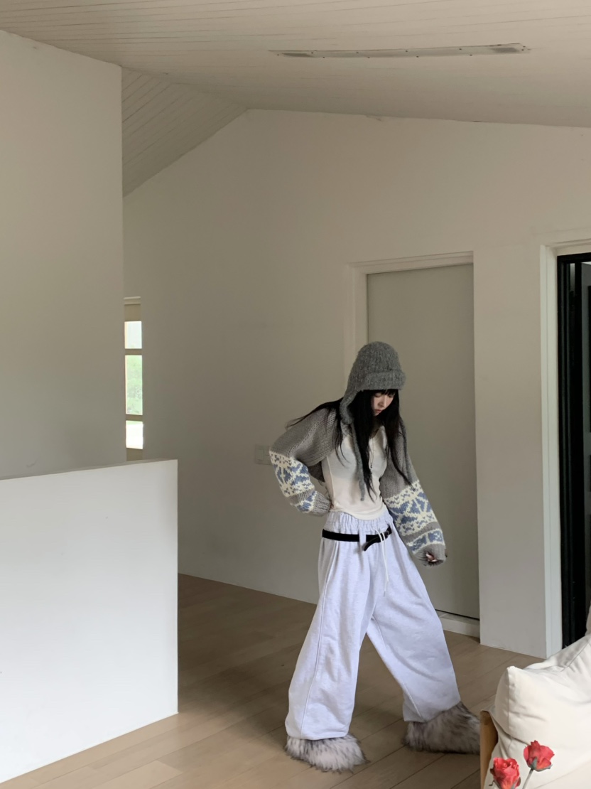 VIRKIN東大門㊣代購女士新品人氣推薦針織衫手工針織兩面可穿VIRKIN針織衫