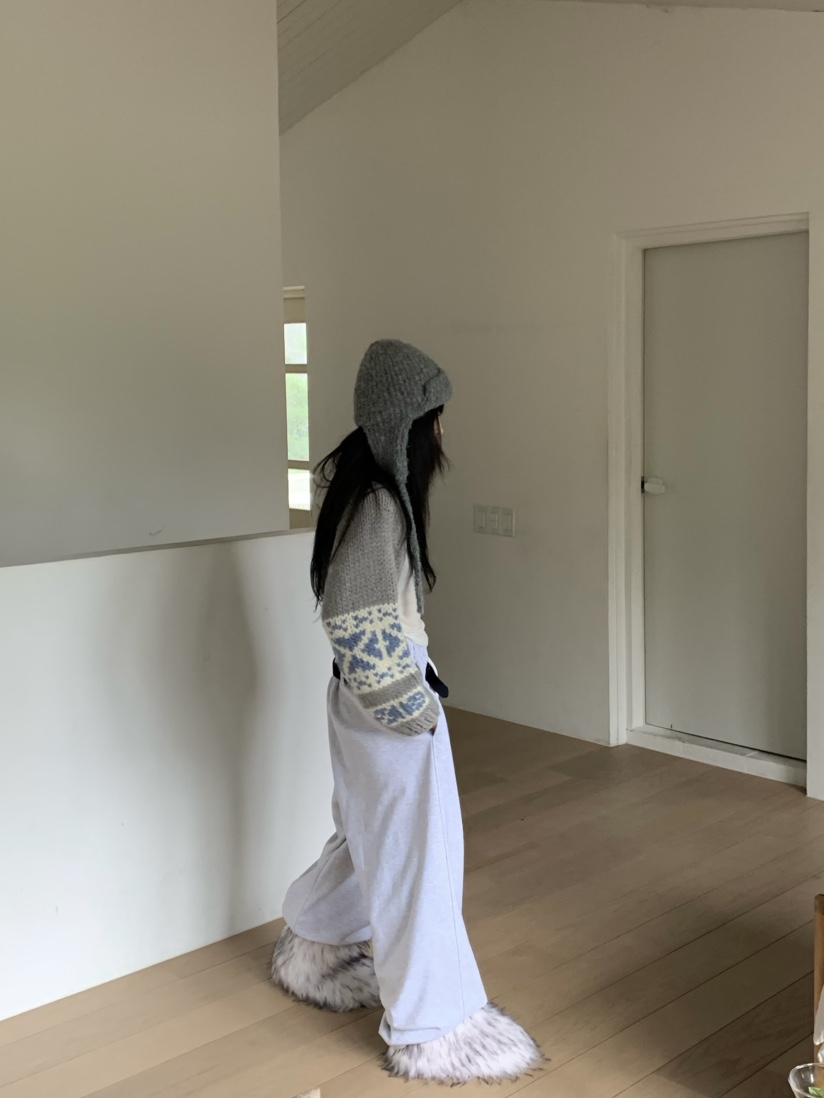 VIRKIN東大門㊣代購女士新品人氣推薦針織衫手工針織兩面可穿VIRKIN針織衫