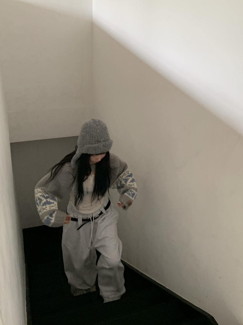 VIRKIN東大門㊣代購女士新品人氣推薦針織衫手工針織兩面可穿VIRKIN針織衫