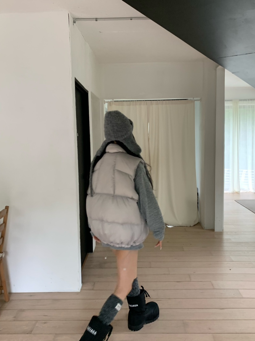 VIRKIN東大門㊣代購女士新品時尚熱賣真品休閑推薦25秋冬馬甲絨VIRKIN馬甲