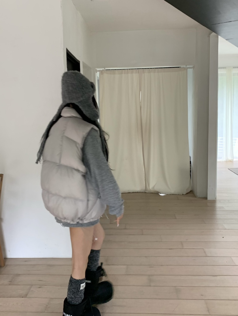 VIRKIN東大門㊣代購女士新品時尚熱賣真品休閑推薦25秋冬馬甲絨VIRKIN馬甲