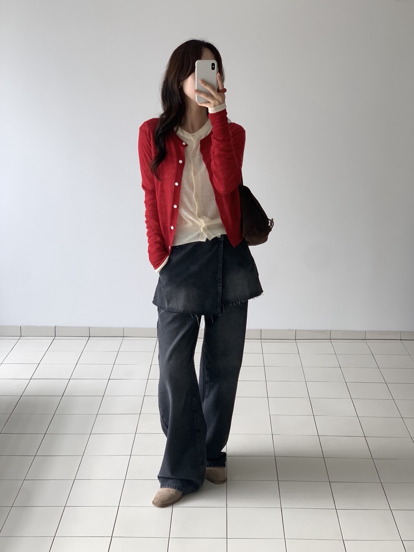 STRAWBERRY東大門㊣實拍女裝新款休閑25秋冬真品職業針織衫STRAWBERRY針織衫