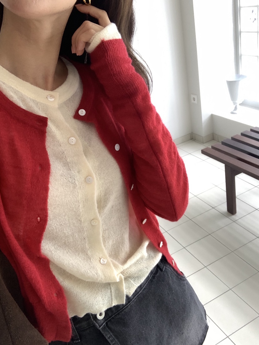 STRAWBERRY東大門㊣實拍女裝新款休閑25秋冬真品職業針織衫STRAWBERRY針織衫