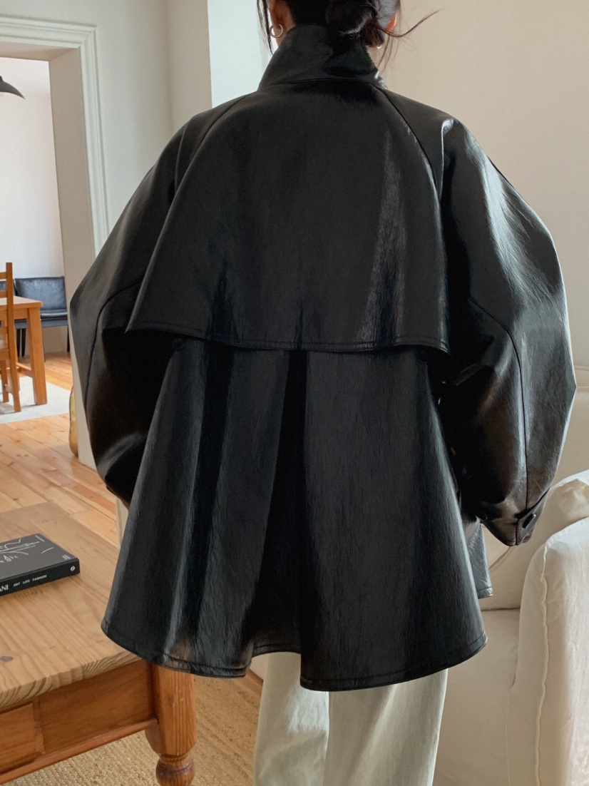 MOSMOS東大門㊣直郵女裝新款真品人氣休閑時尚職業皮衣皮革MOSMOS皮衣