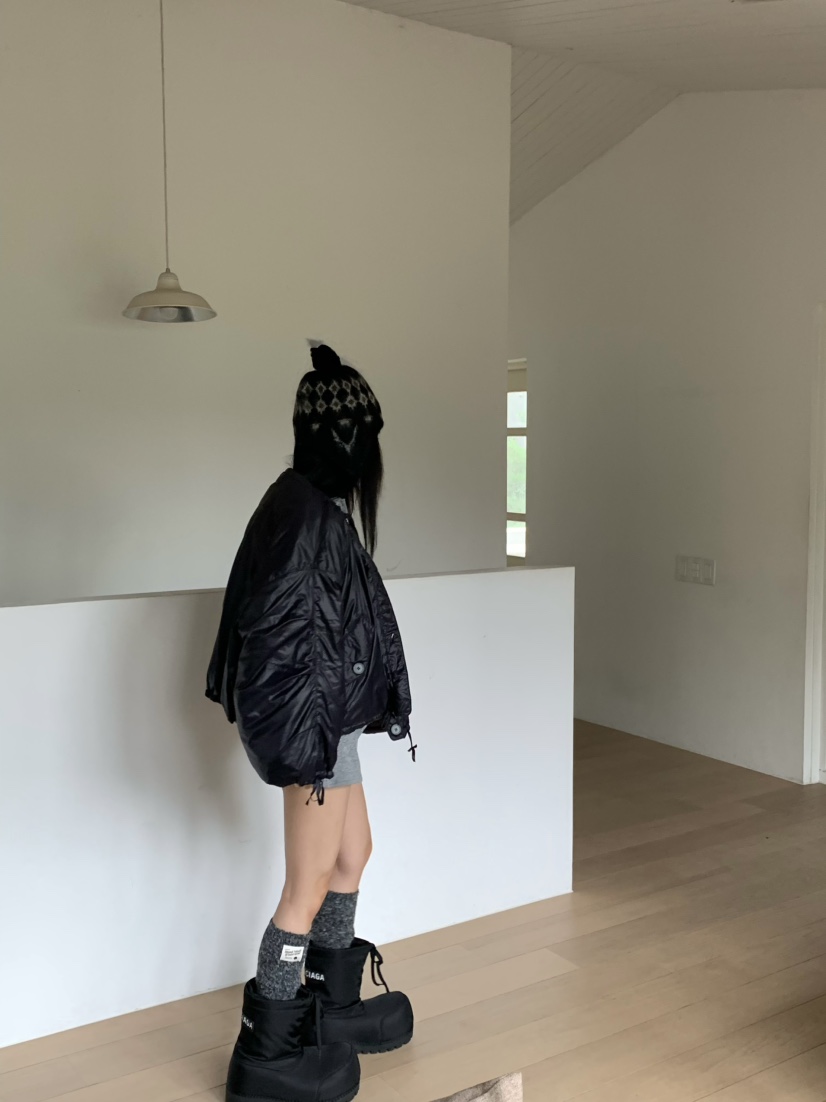 VIRKIN東大門㊣直郵女士新款時尚推薦25秋冬短款棉服兩面穿VIRKIN短款棉服