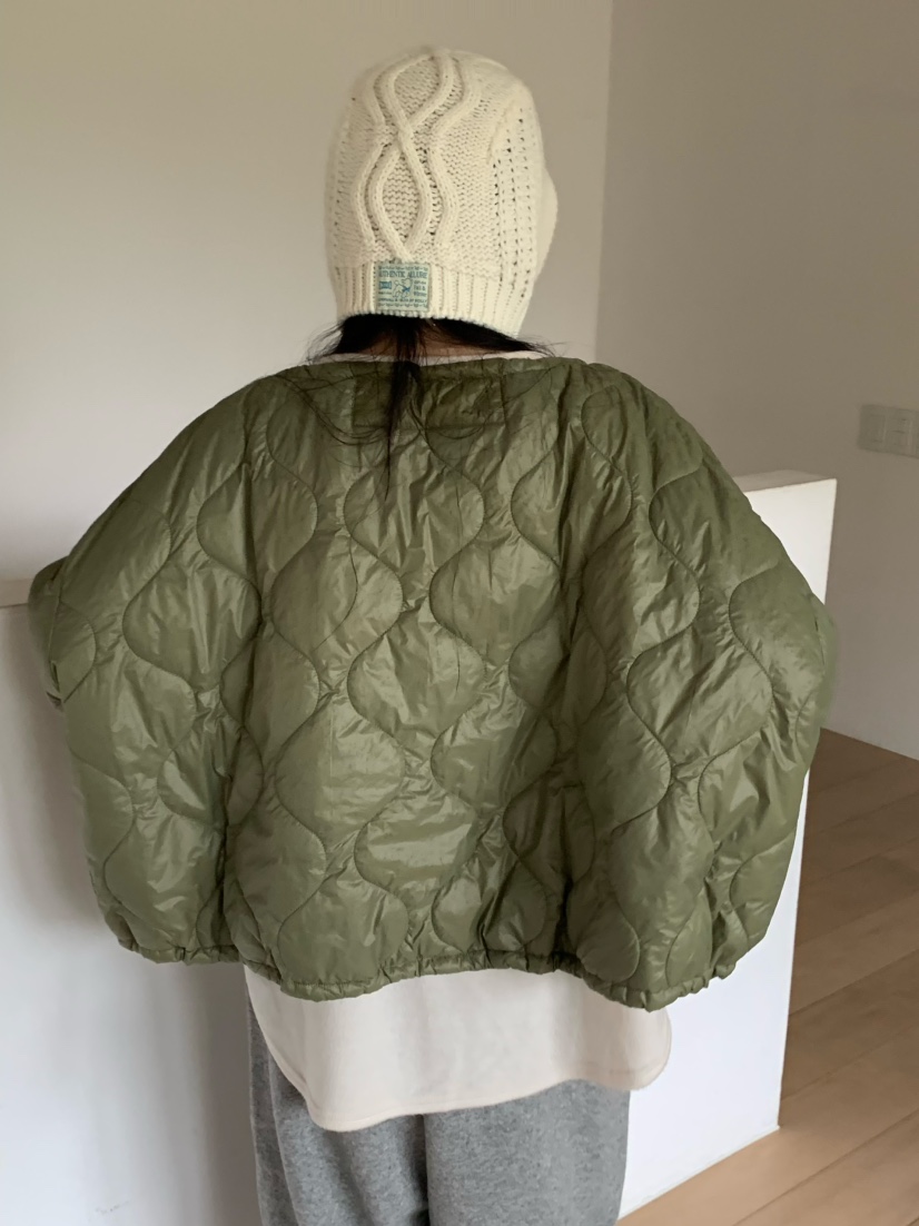 VIRKIN東大門㊣直郵女士新款時尚推薦25秋冬短款棉服兩面穿VIRKIN短款棉服