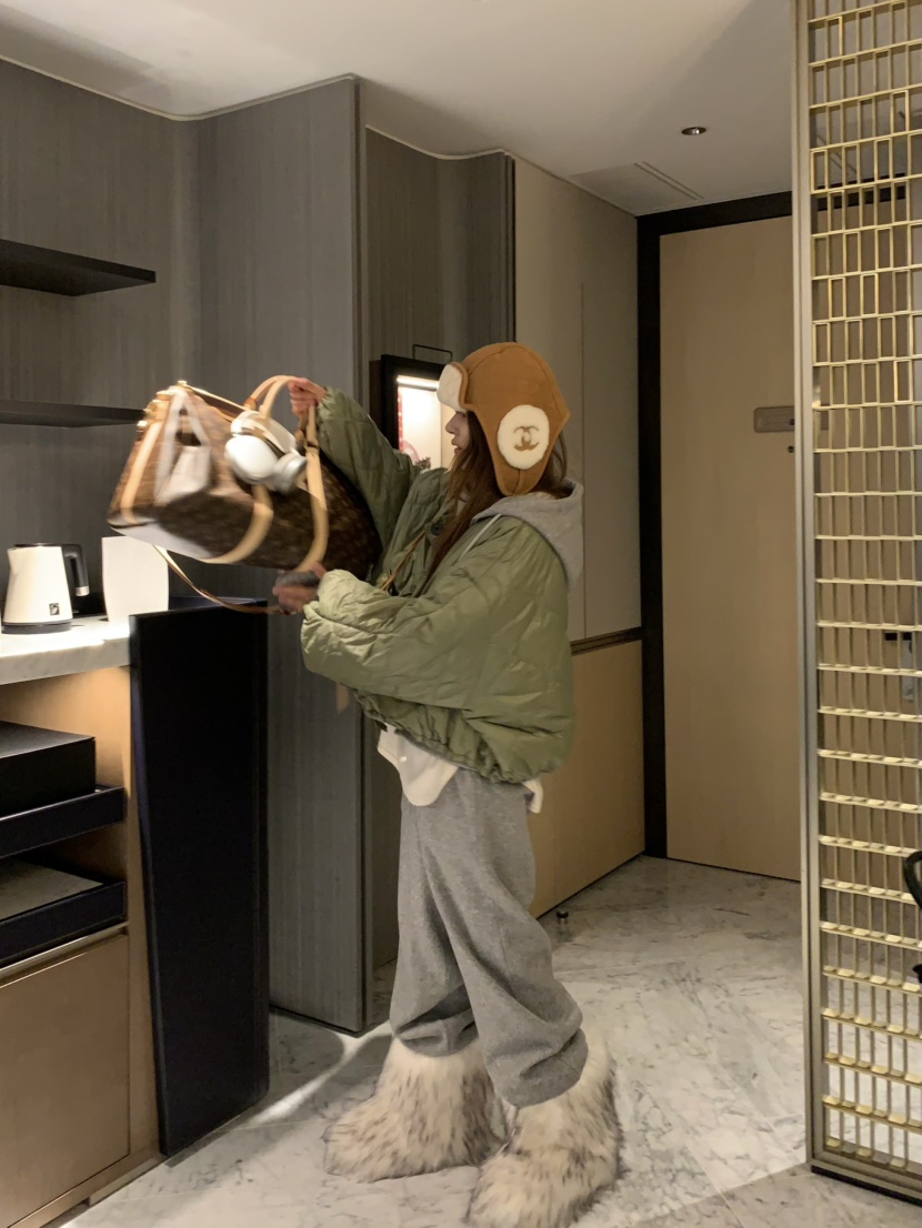 VIRKIN東大門㊣直郵女士新款時尚推薦25秋冬短款棉服兩面穿VIRKIN短款棉服