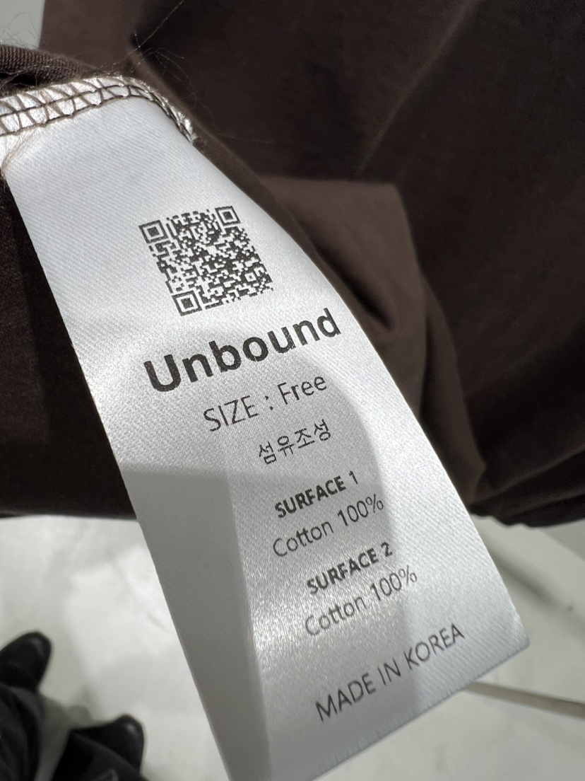 UNBOUND韓國代購㊣女士新品25秋冬推薦時尚人氣休閑長袖T恤UNBOUND長袖T恤