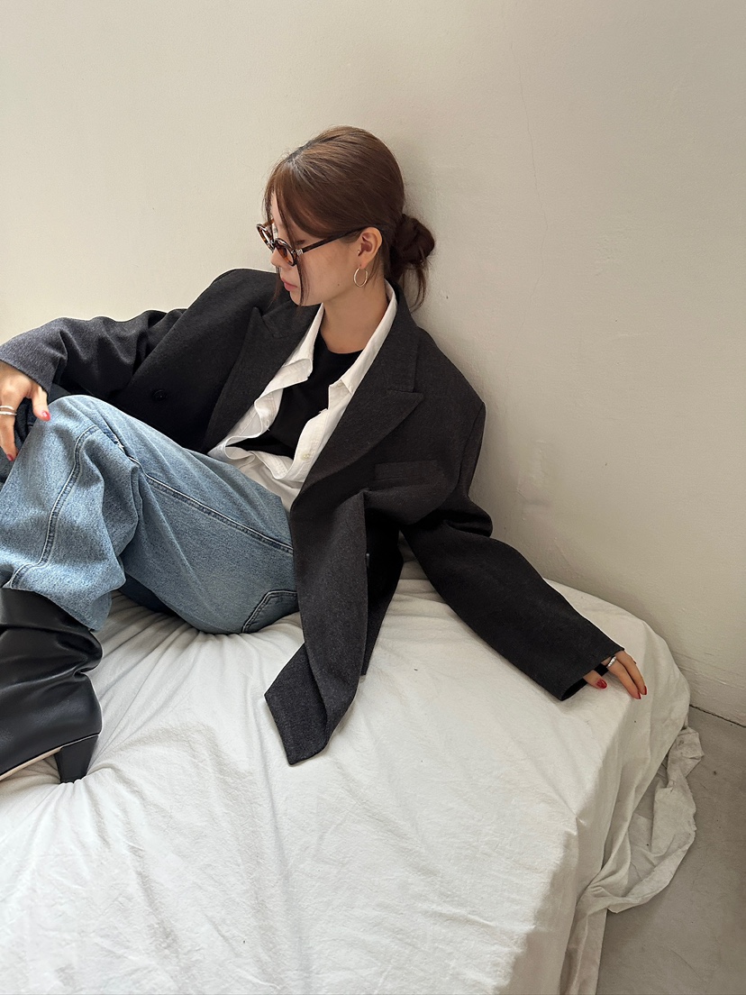 UNBOUND東大門㊣實拍女裝新品推薦人氣熱賣職業時尚真品夾克UNBOUND夾克