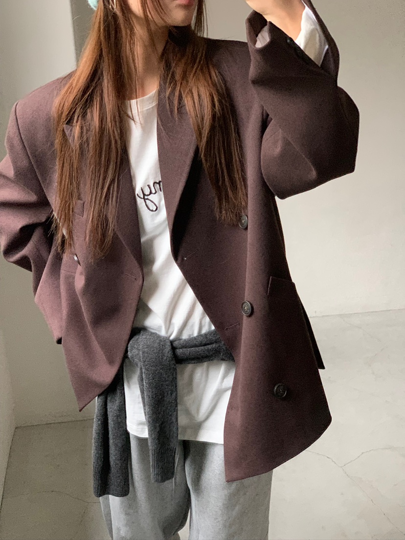 UNBOUND東大門㊣實拍女裝新品推薦人氣熱賣職業時尚真品夾克UNBOUND夾克