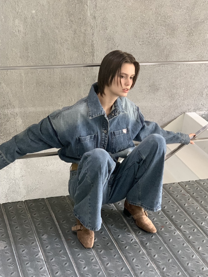 FOUNDATION東大門㊣代購女裝新品人氣職業推薦熱賣真品夾克FOUNDATION夾克