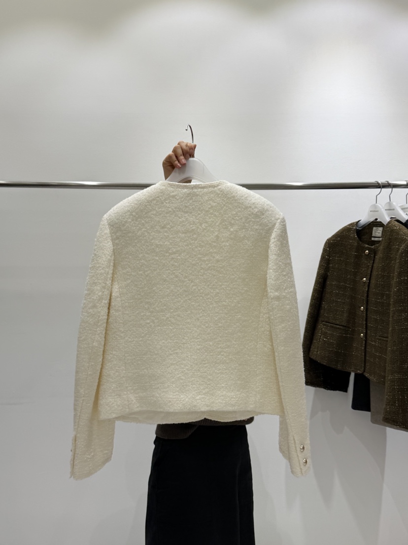 WOOD SAGE韓國代購㊣女裝新款人氣真品休閑時尚推薦25秋冬夾克WOOD SAGE夾克