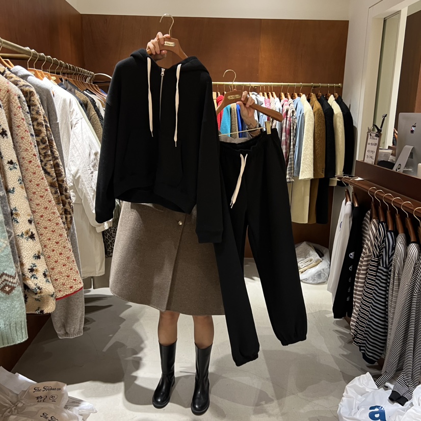 HEBON東大門㊣直郵女士新品真品職業時尚25秋冬人氣熱賣套裝HEBON套裝圖色2