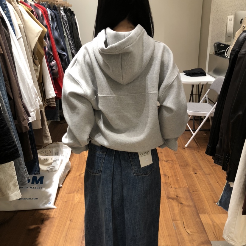COMELY東大門㊣代購女裝新品推薦25秋冬時尚人氣衛衣加絨兜帽COMELY衛衣