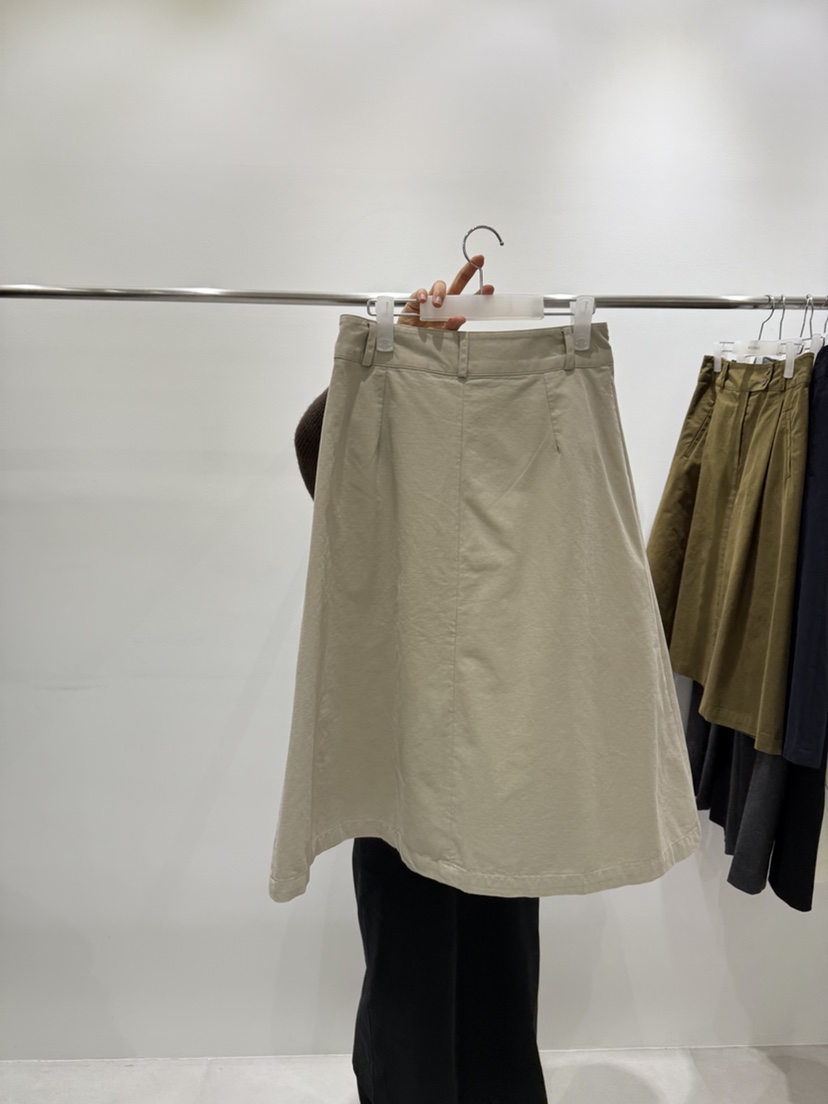 WOOD SAGE韓國代購㊣女裝新品25秋冬人氣推薦熱賣短裙紐扣棉WOOD SAGE短裙
