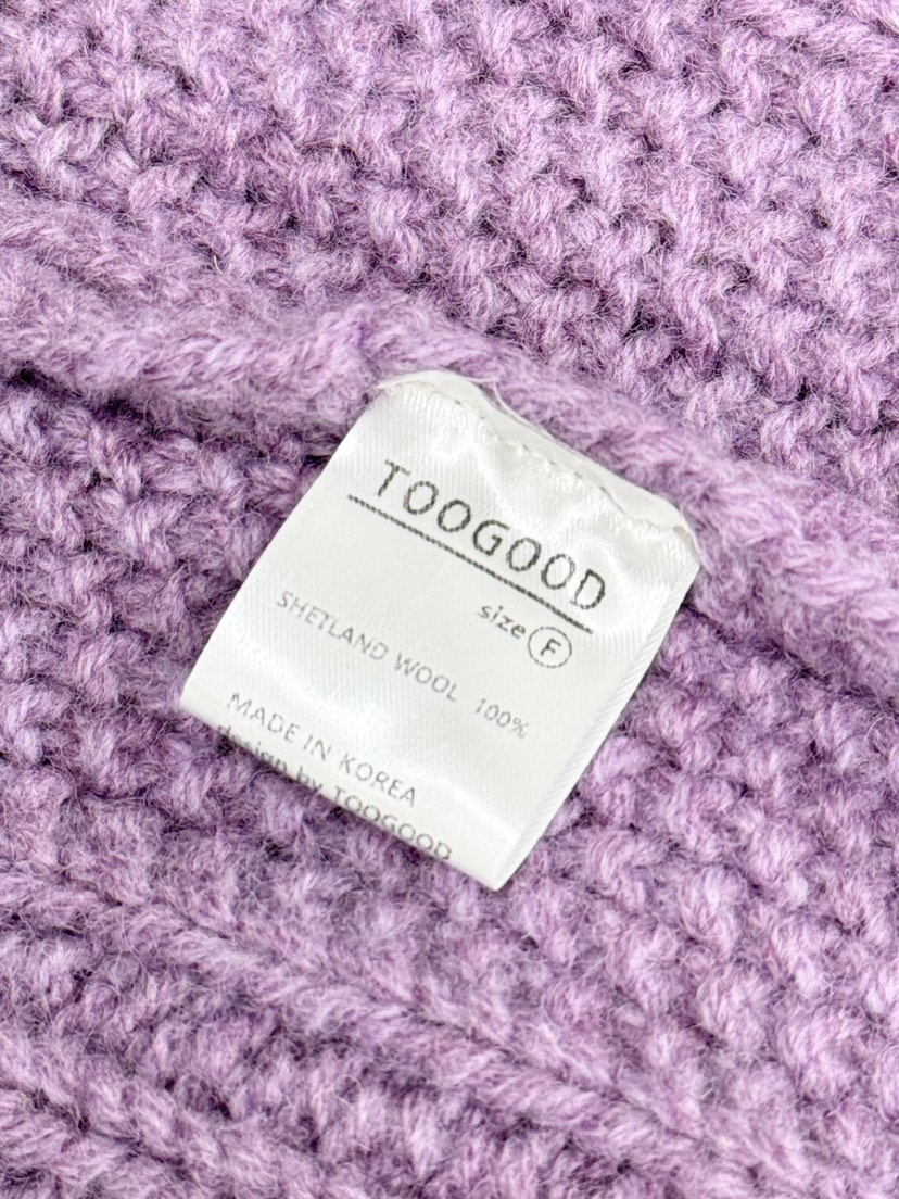 TOOGOOD韓國代購㊣女裝新品真品職業25秋冬推薦休閑熱賣針織衫TOOGOOD針織衫