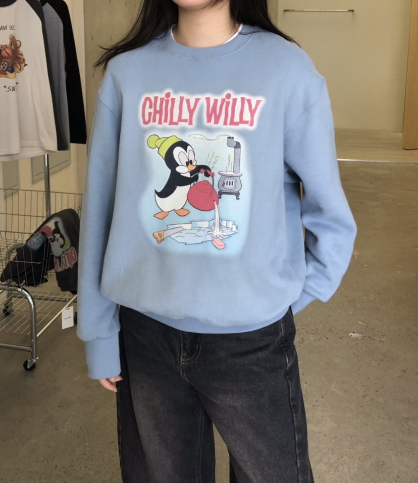 GLAD SOME韓國代購㊣女裝新品人氣休閑真品25秋冬推薦衛衣鵝GLAD SOME衛衣