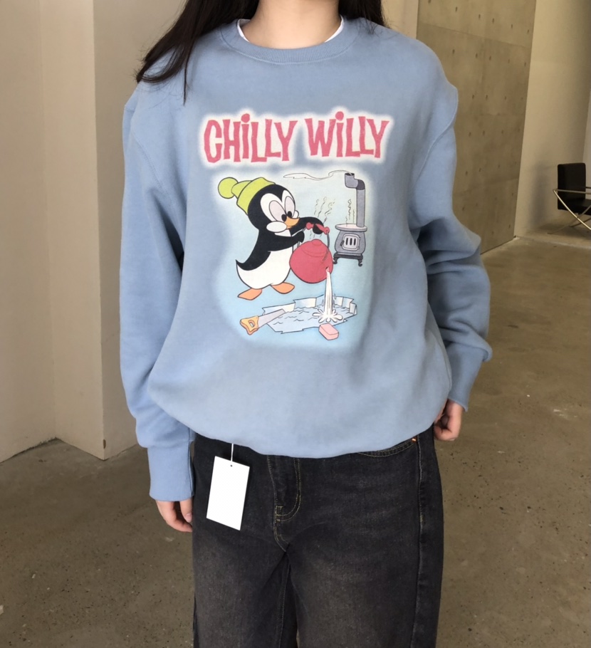 GLAD SOME韓國代購㊣女裝新品人氣休閑真品25秋冬推薦衛衣鵝GLAD SOME衛衣