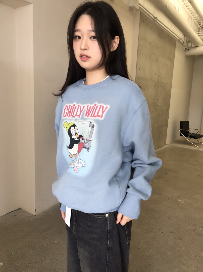 GLAD SOME韓國代購㊣女裝新品人氣休閑真品25秋冬推薦衛衣鵝GLAD SOME衛衣
