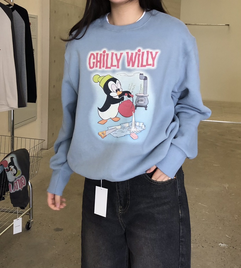 GLAD SOME韓國代購㊣女裝新品人氣休閑真品25秋冬推薦衛衣鵝GLAD SOME衛衣