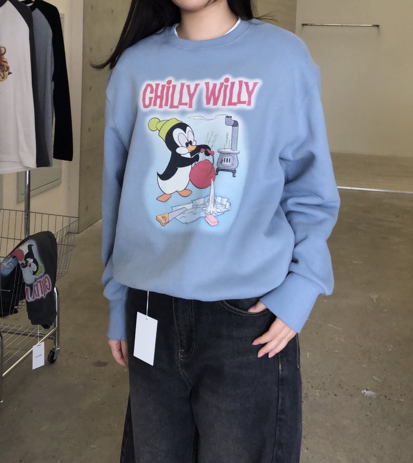 GLAD SOME韓國代購㊣女裝新品人氣休閑真品25秋冬推薦衛衣鵝GLAD SOME衛衣