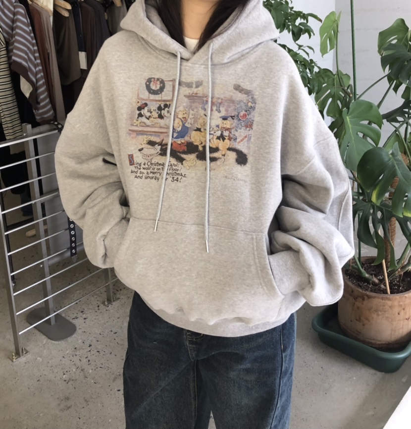 GLAD SOME韓國直郵㊣女裝新品25秋冬職業人氣熱賣衛衣兜帽GLAD SOME衛衣