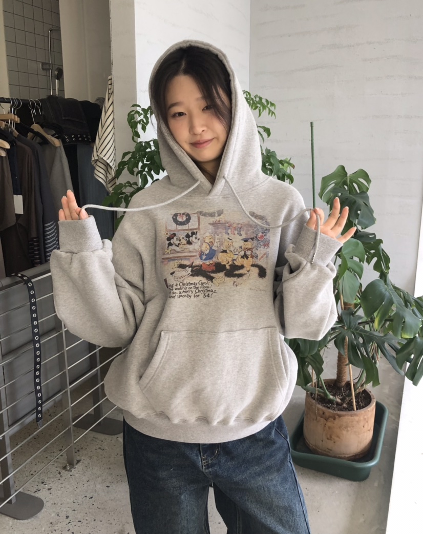 GLAD SOME韓國直郵㊣女裝新品25秋冬職業人氣熱賣衛衣兜帽GLAD SOME衛衣