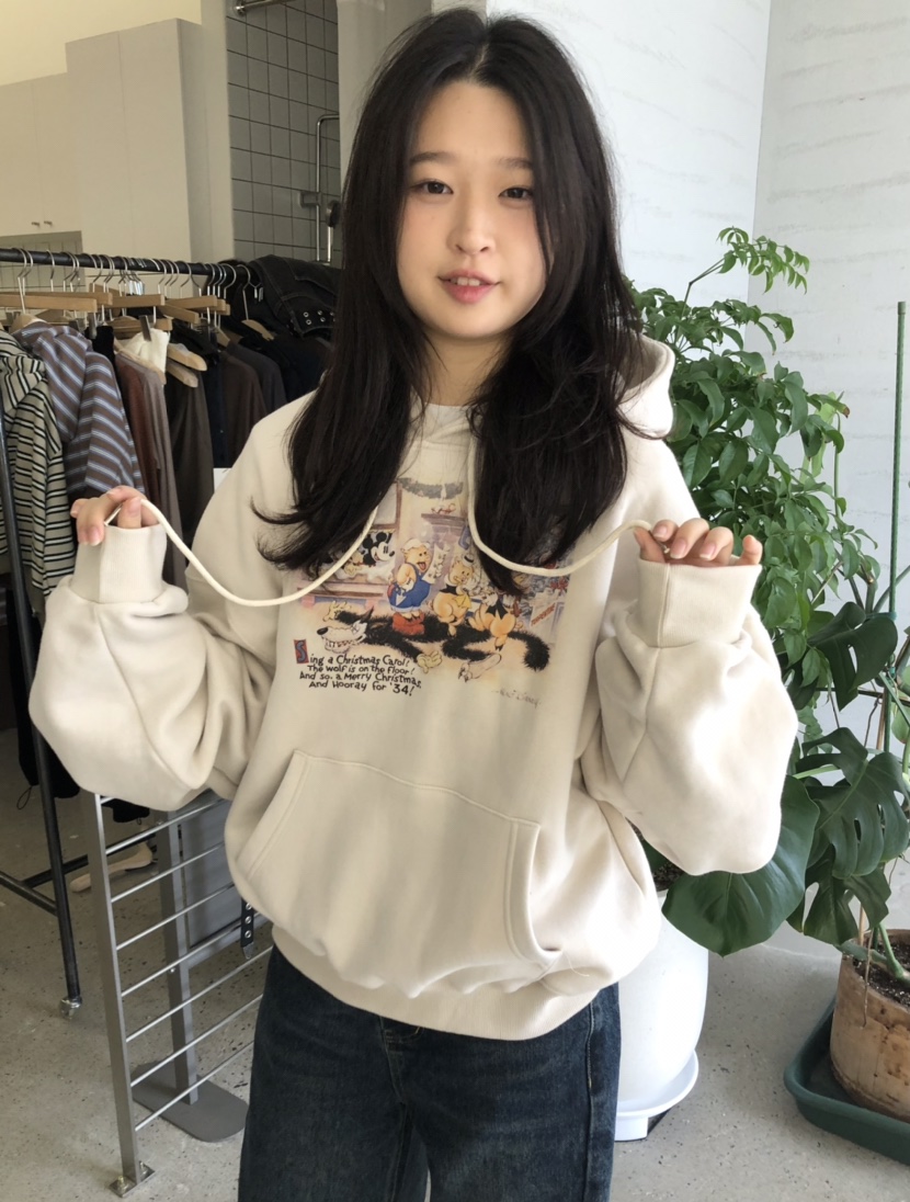 GLAD SOME韓國直郵㊣女裝新品25秋冬職業人氣熱賣衛衣兜帽GLAD SOME衛衣