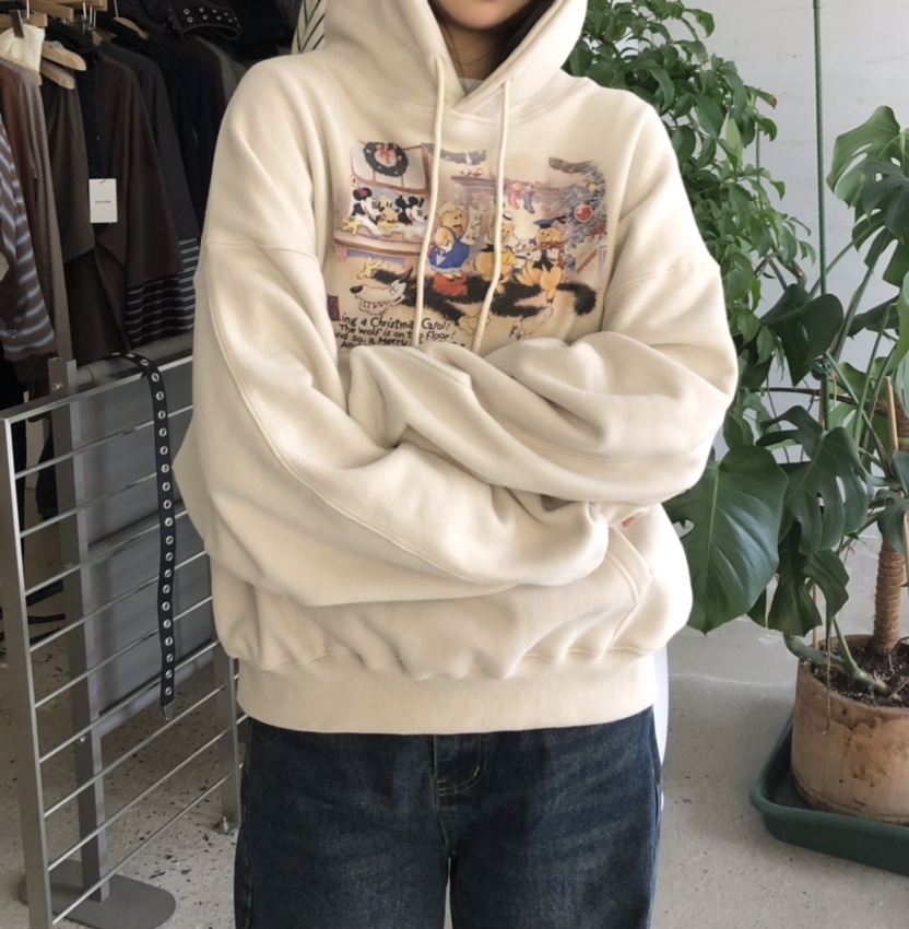 GLAD SOME韓國直郵㊣女裝新品25秋冬職業人氣熱賣衛衣兜帽GLAD SOME衛衣