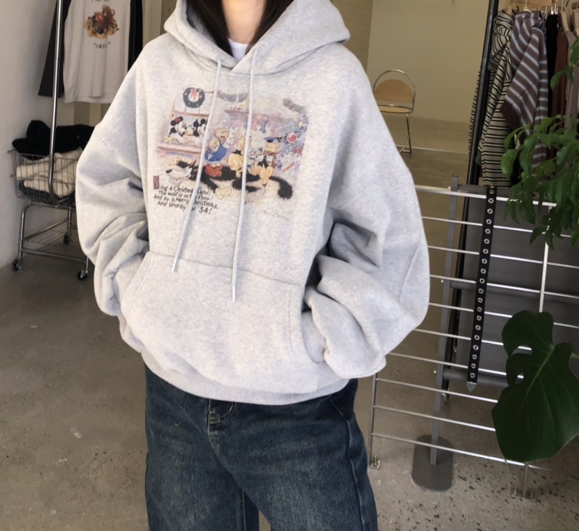 GLAD SOME韓國直郵㊣女裝新品25秋冬職業人氣熱賣衛衣兜帽GLAD SOME衛衣