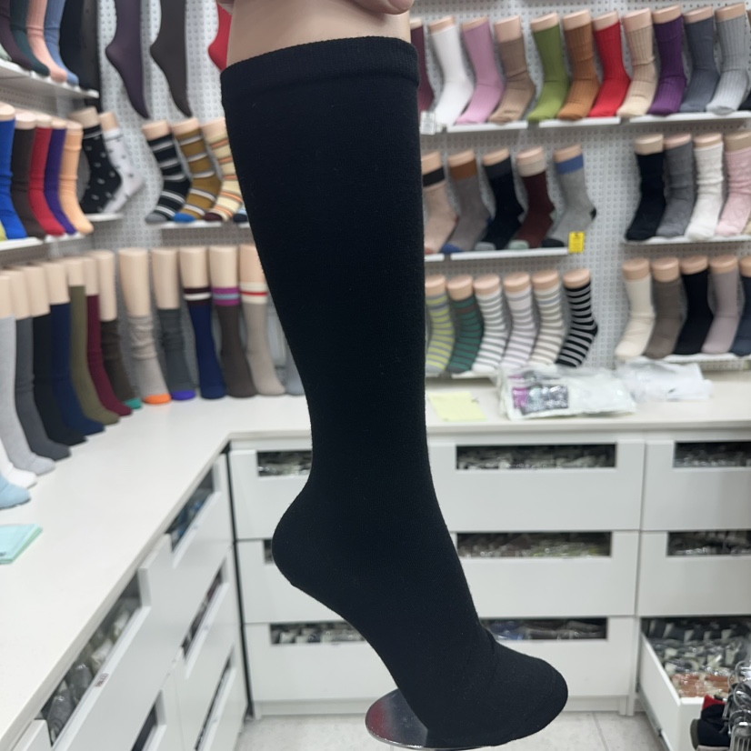 AILEEN東大門㊣直郵女裝新品職業人氣推薦時尚25秋冬真品襪子LEJUNEV襪子圖色2黑色