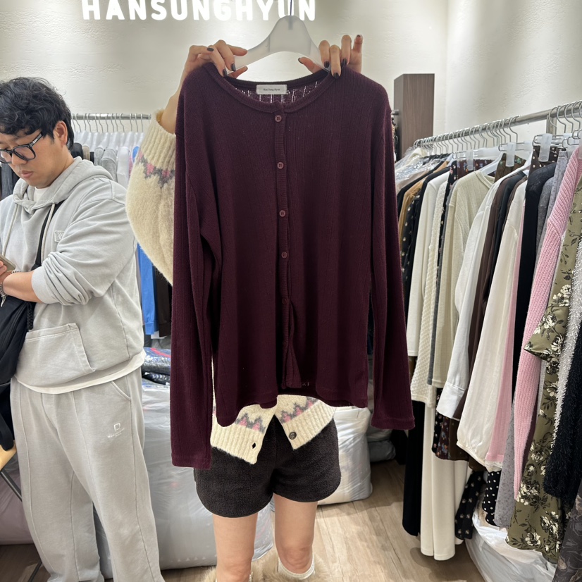 HANSUNGHYUN東大門㊣直郵女裝新款熱賣休閑推薦職業長袖T恤HANSUNGHYUN長袖T恤圖色3