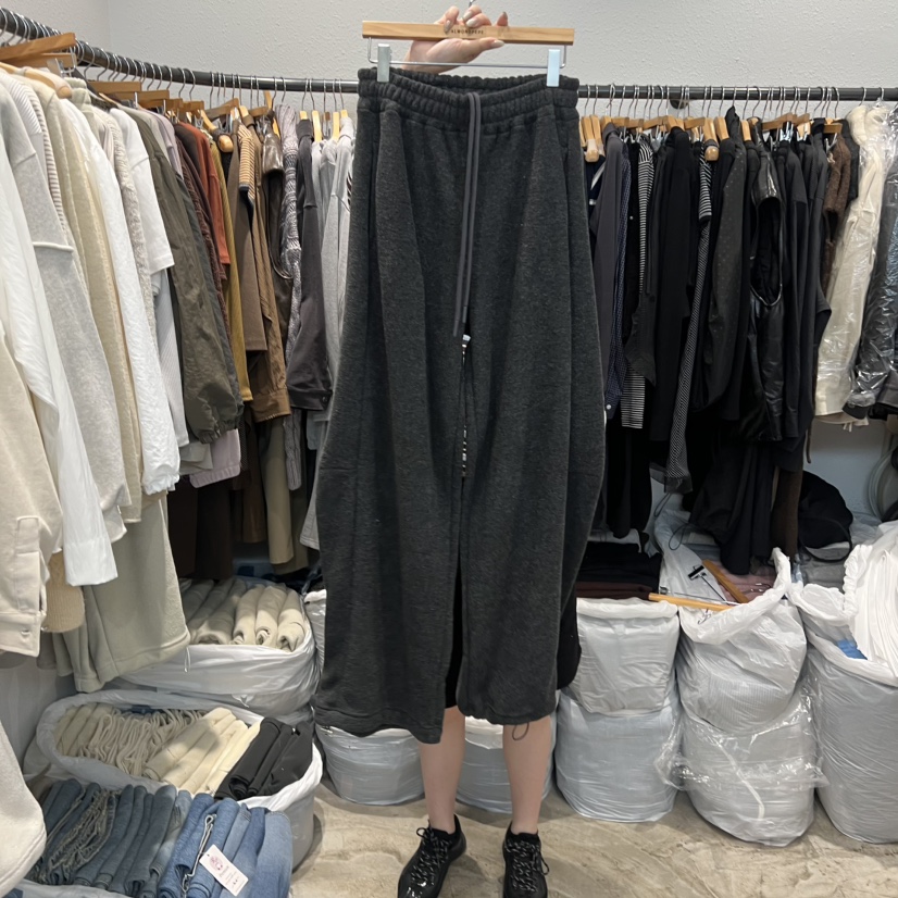 ALMOND PEPE東大門㊣直郵女士新品時尚職業熱賣休閑褲加絨ALMOND PEPE休閑褲圖色2