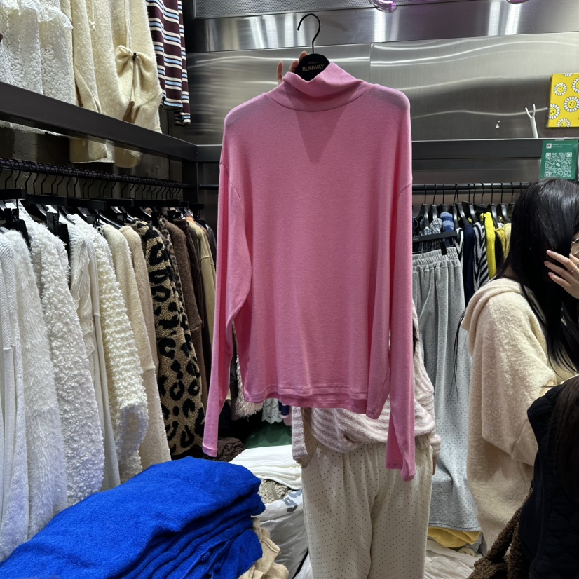 RUNWAY-런웨이韓國代購㊣女士新品職業休閑25秋冬熱賣針織衫RUNWAY針織衫圖色2