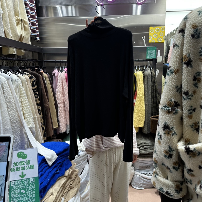 RUNWAY-런웨이韓國代購㊣女士新品職業休閑25秋冬熱賣針織衫RUNWAY針織衫圖色6