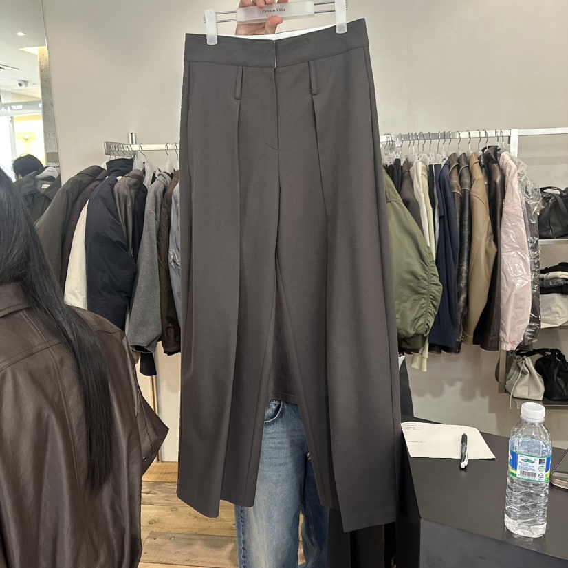 CREAM VILLA韓國代購㊣女士新品推薦休閑褲CREAMVILLA休閑褲圖色2