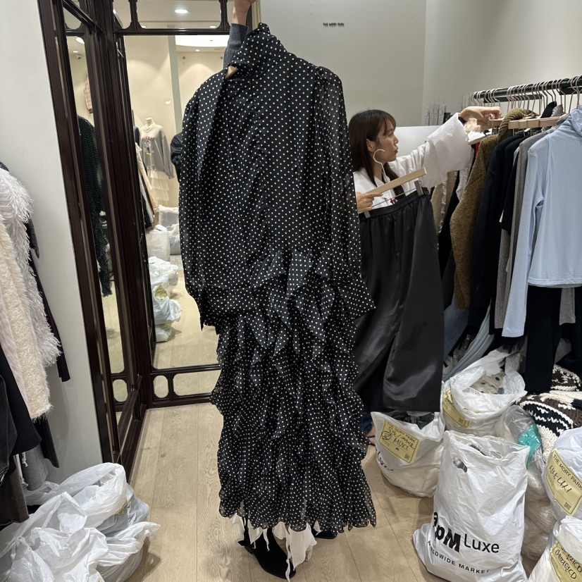 THEMORYPARK東大門㊣實拍女士新品真品25秋冬休閑推薦連衣裙THE MORY PARK連衣裙