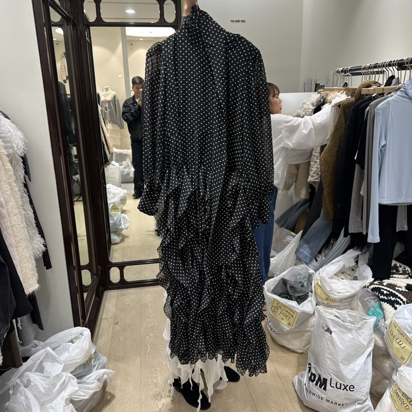 THEMORYPARK東大門㊣實拍女士新品真品25秋冬休閑推薦連衣裙THE MORY PARK連衣裙