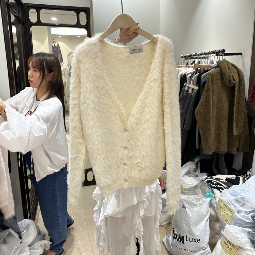 THEMORYPARK東大門㊣實拍女裝新品職業時尚推薦休閑人氣毛衣THE MORY PARK毛衣