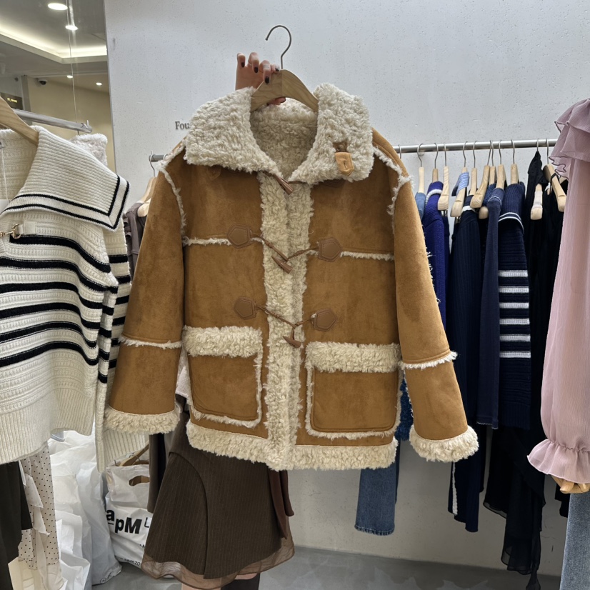 FOUNDATION東大門㊣代購女士新品真品推薦休閑25秋冬時尚夾克FOUNDATION夾克圖色2