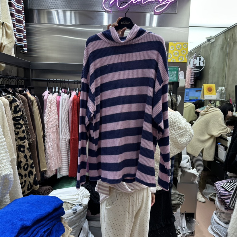 RUNWAY-런웨이東大門㊣直郵女裝新款休閑推薦時尚人氣針織衫RUNWAY針織衫圖色2