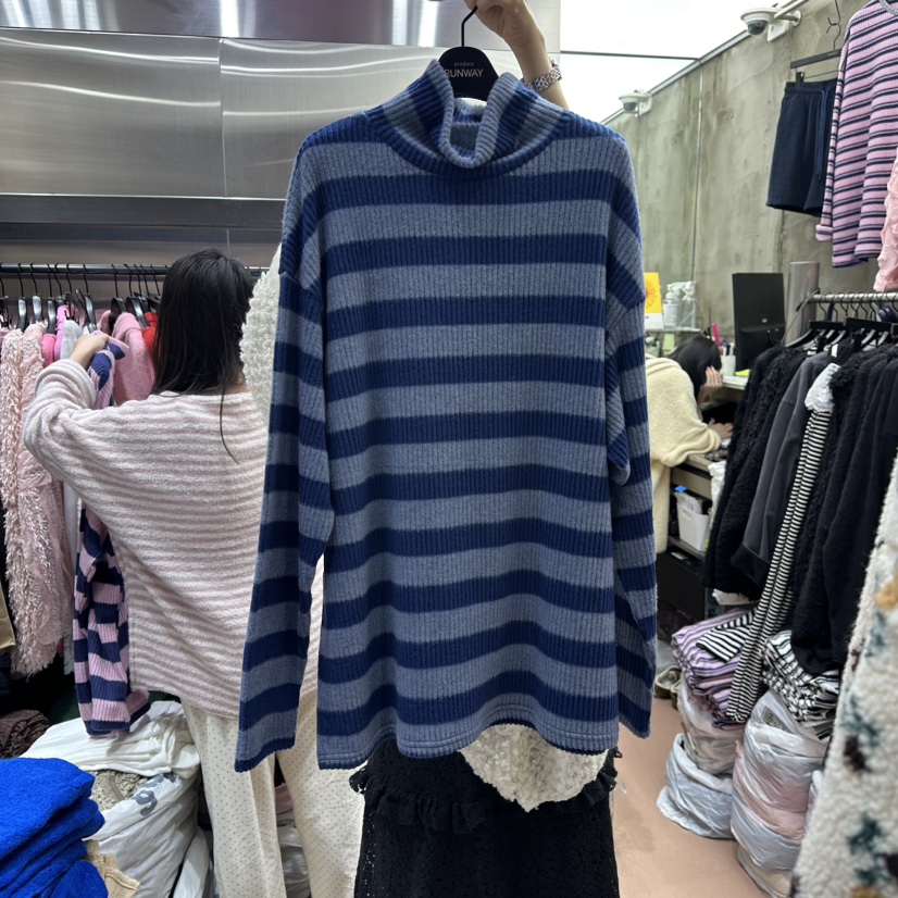 RUNWAY-런웨이東大門㊣直郵女裝新款休閑推薦時尚人氣針織衫RUNWAY針織衫圖色3